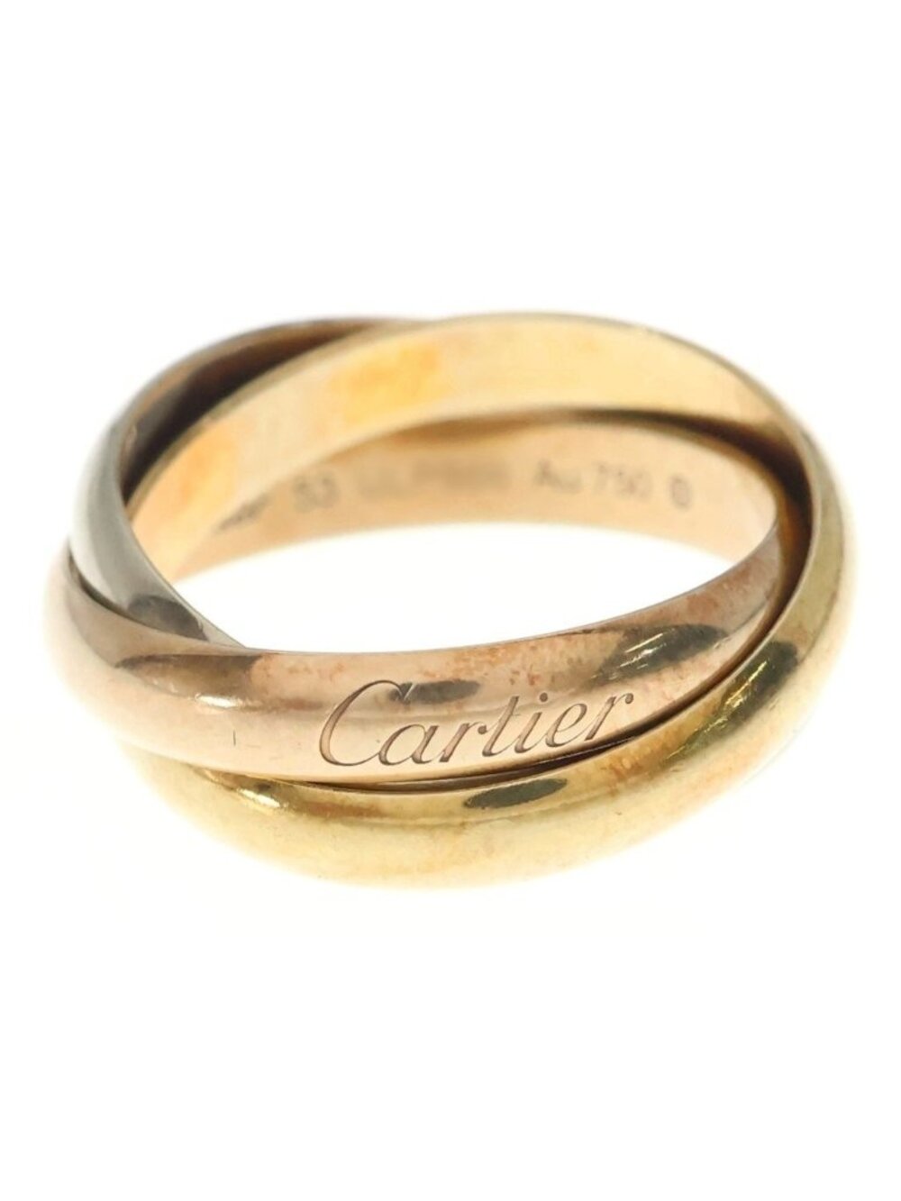 Cartier Trinity Ring MM Gold Silver